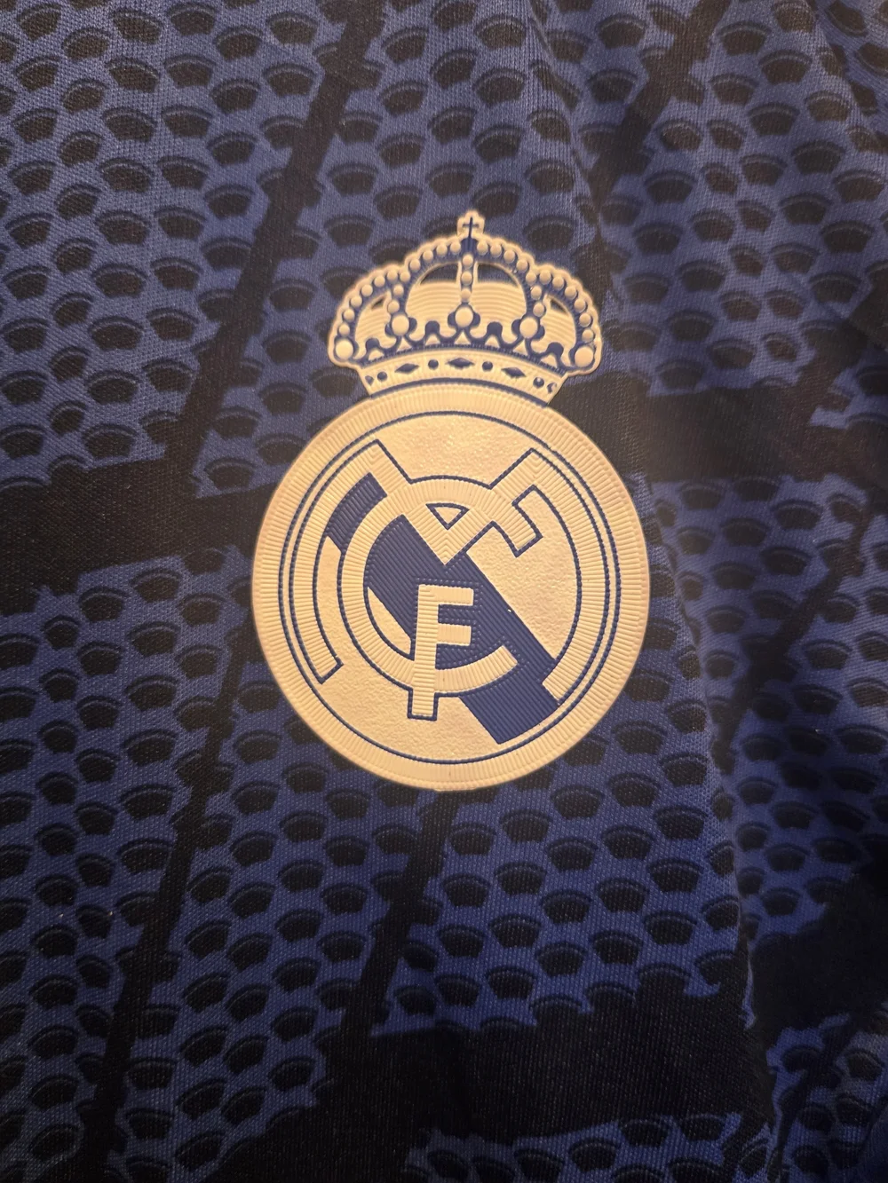 Real Madrid Ronaldo #7 Blue adidas Fly Emirates Soccer Jersey